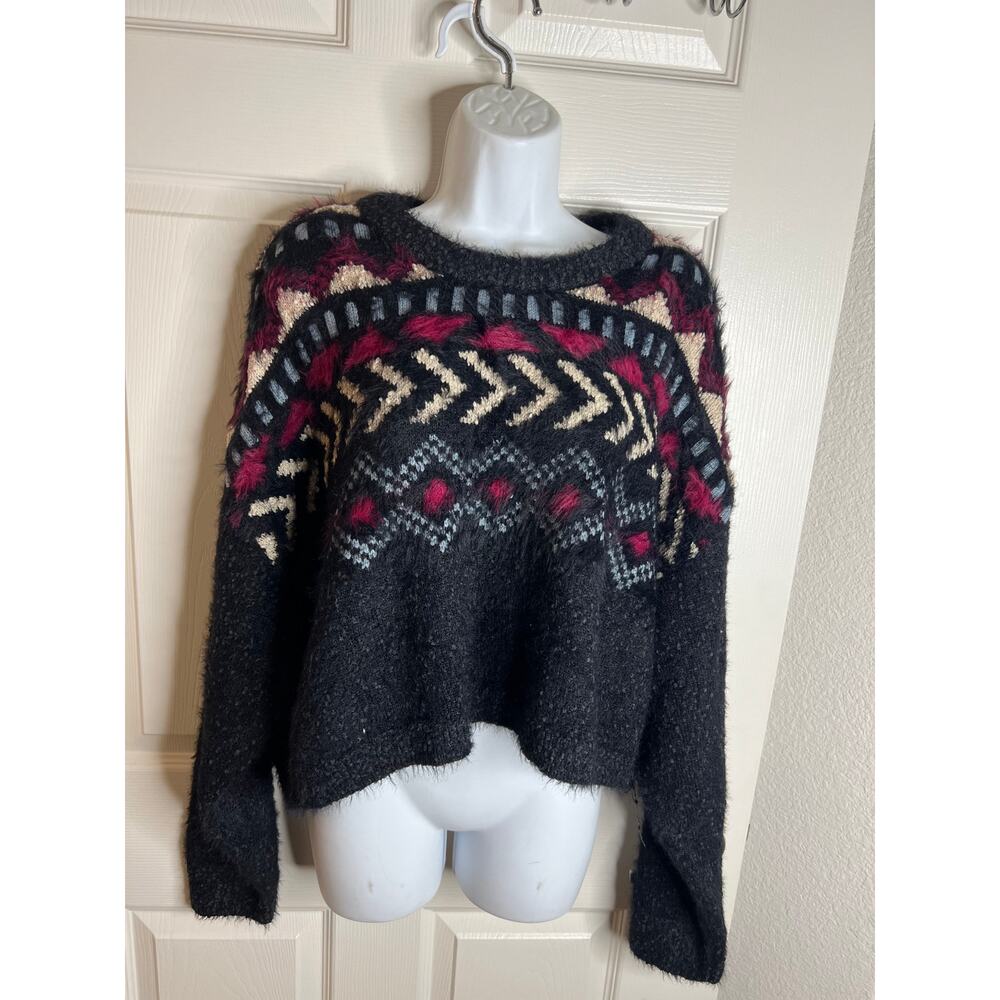 Arizona Jean Co. Women's Crew Neck Cropped Sweater NEW ~ Size XXXL